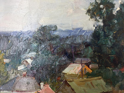 Oil painting Is partying Mordovets Andrey Nikitich