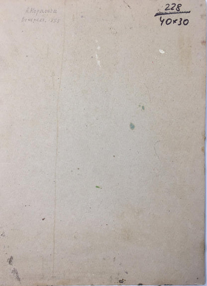 Oil painting Is partying Mordovets Andrey Nikitich