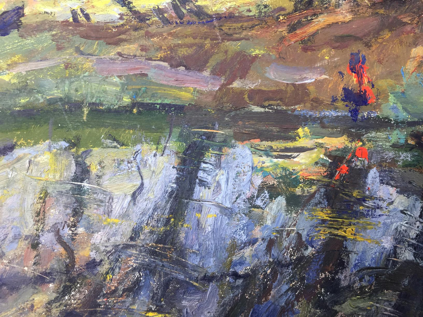 Oil painting Autumn Petrashevsky Stanislav Vasilievich