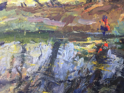 Oil painting Autumn Petrashevsky Stanislav Vasilievich