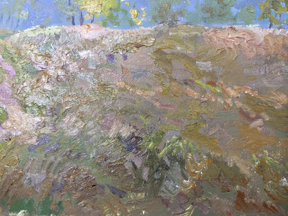 Oil painting Misty morning Alexander Fedorovich Mynka