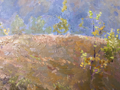 Oil painting Misty morning Alexander Fedorovich Mynka