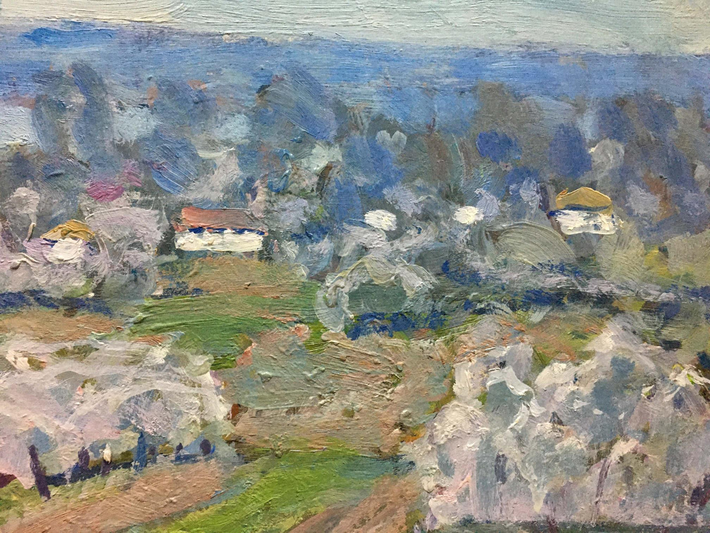 Oil painting Spring landscape Georgy Kolosovsky