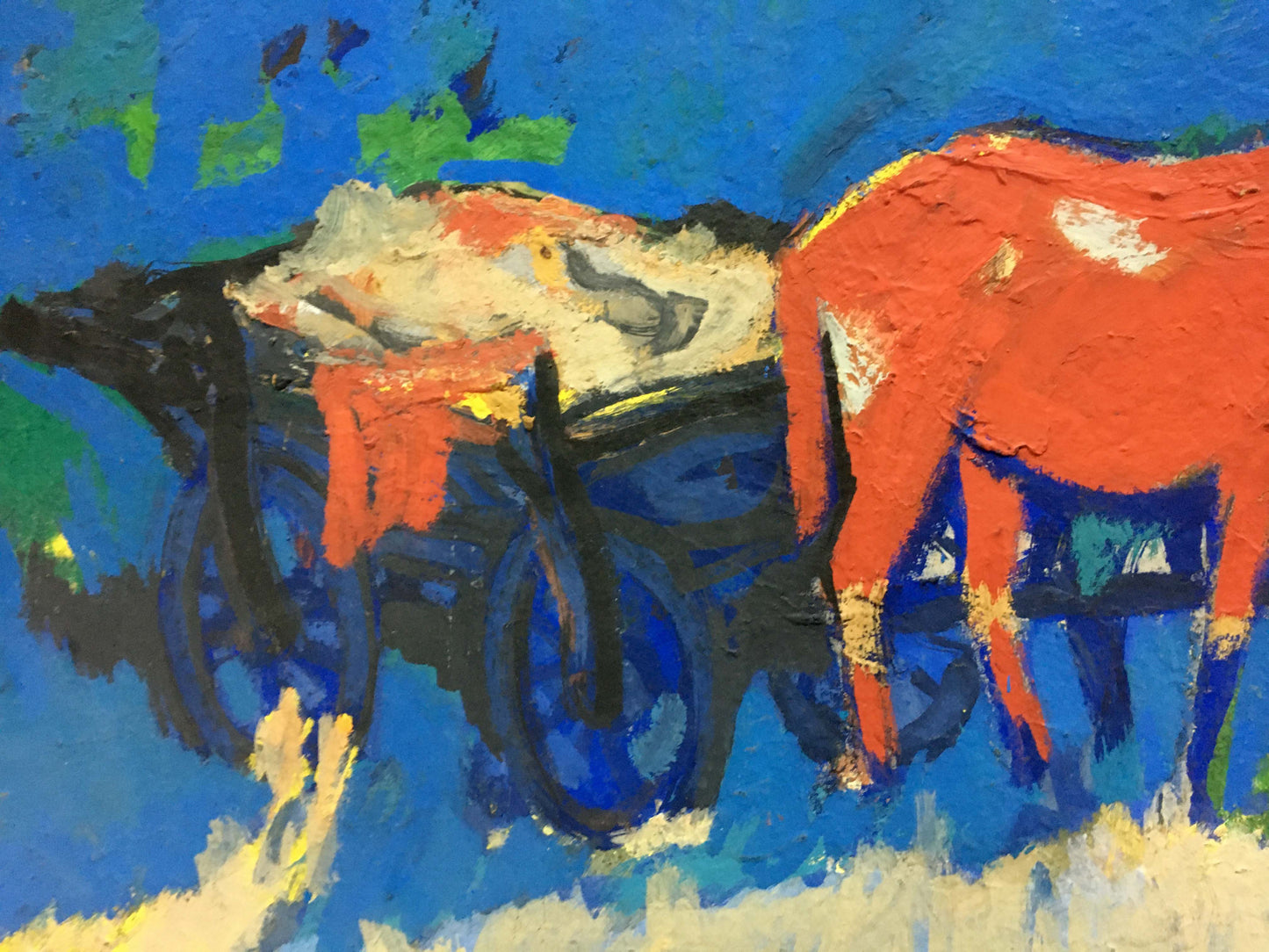 Oil painting Stroll Pokulity Konstantin Ivanovich