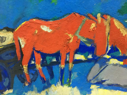 Oil painting Stroll Pokulity Konstantin Ivanovich