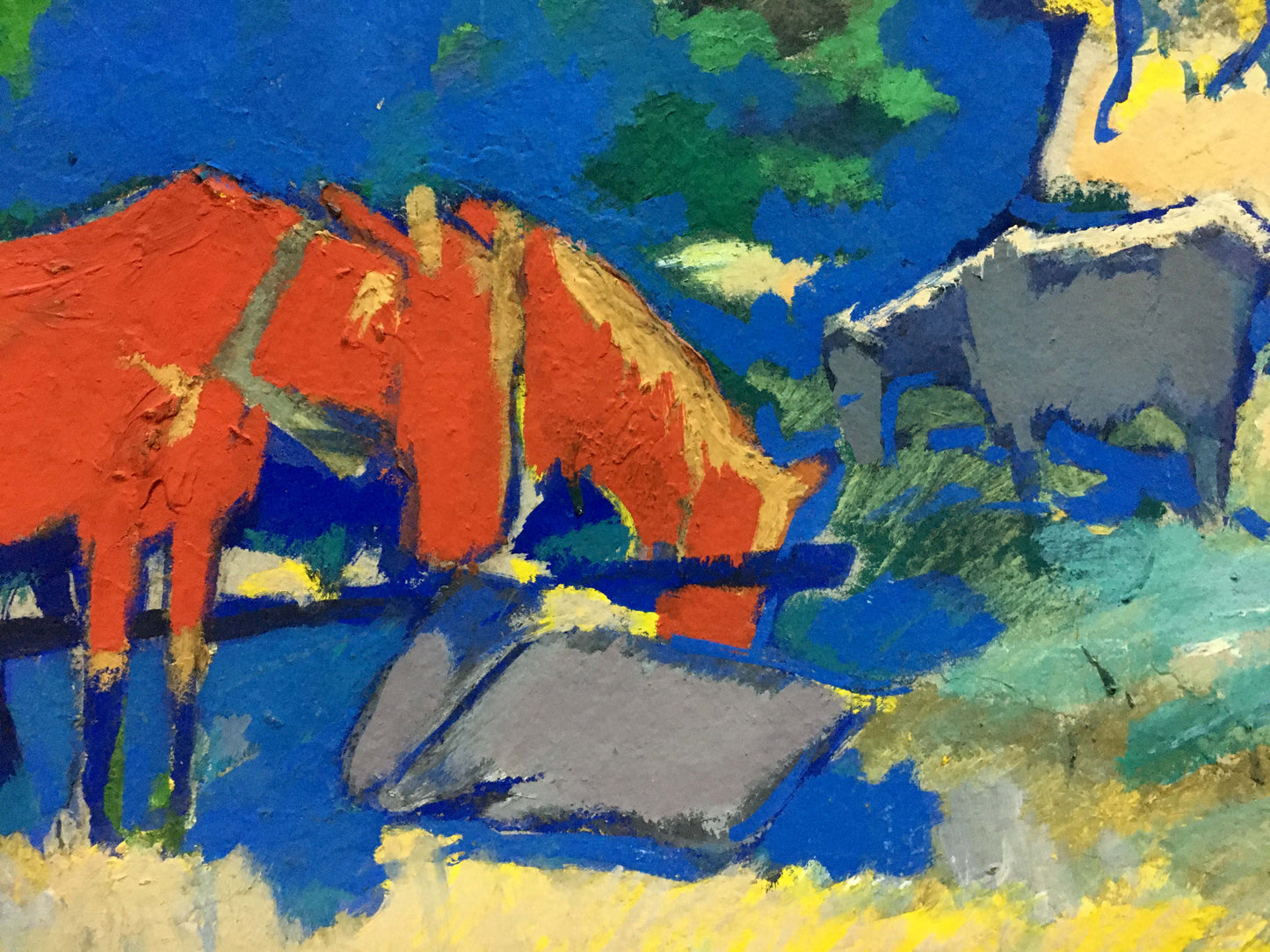 Oil painting Stroll Pokulity Konstantin Ivanovich