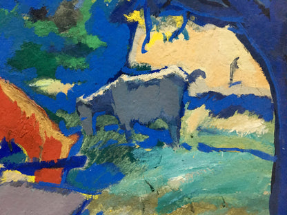 Oil painting Stroll Pokulity Konstantin Ivanovich