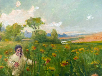 Oil painting Watermelons Nestor Mitrofanovich Kizenko