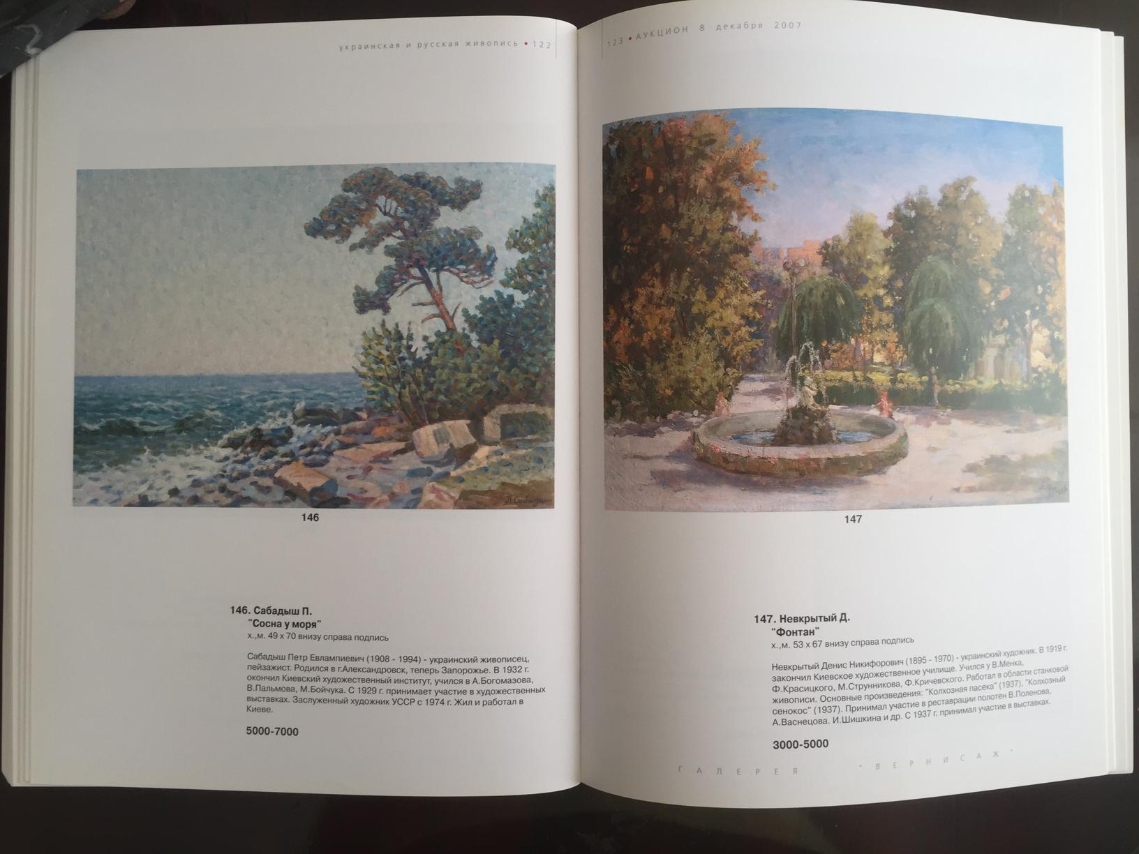 A park brought to vivid life in oil by Nevkrytyy Denys Nykyforovych