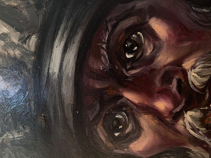 Oil painting Series of paintings "Warrior heads III" Alexander Arkadievich Litvinov