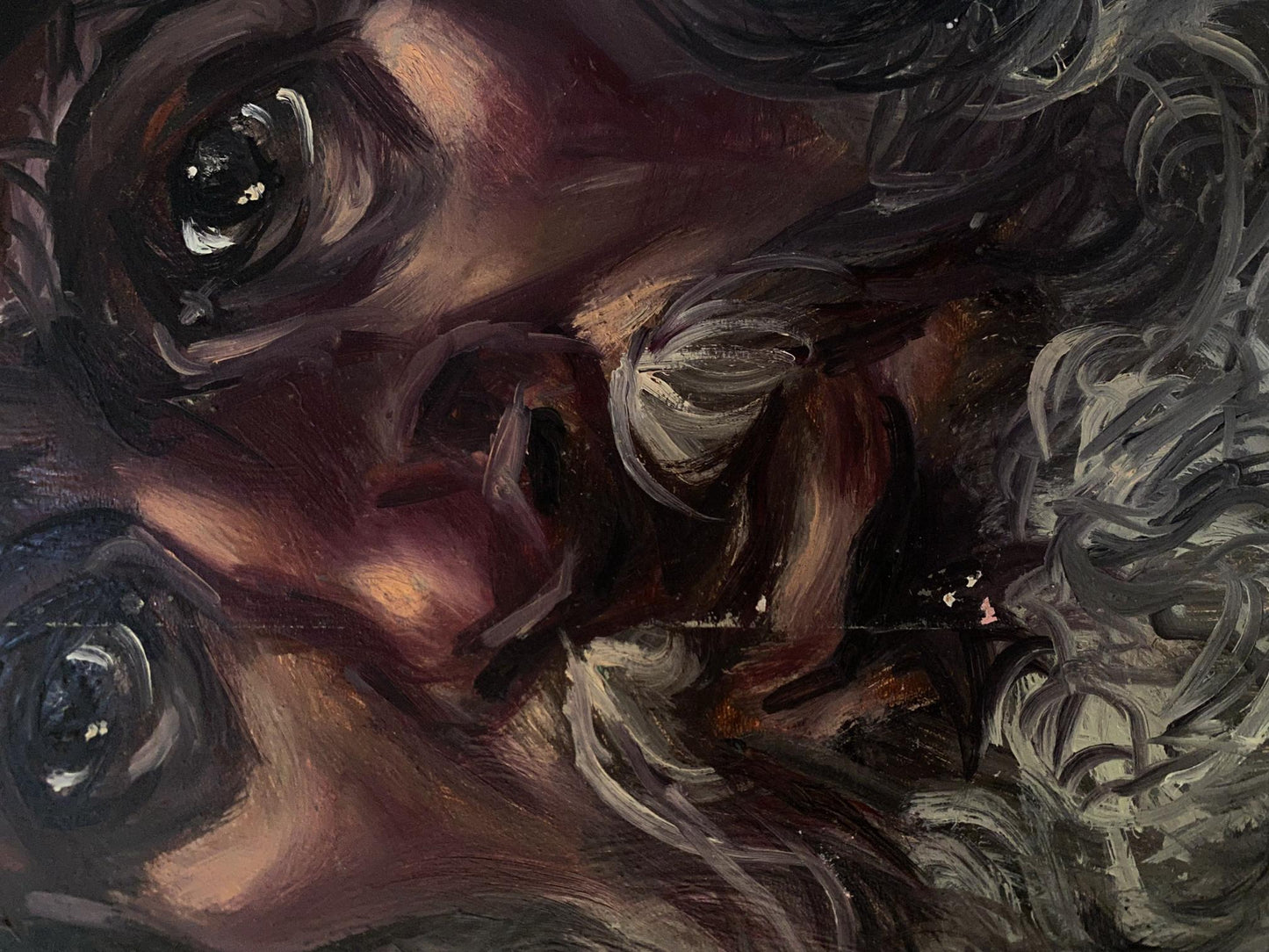 Oil painting Series of paintings "Warrior heads III" Alexander Arkadievich Litvinov