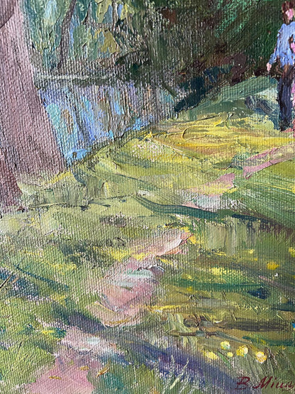 Spring Forest landscape