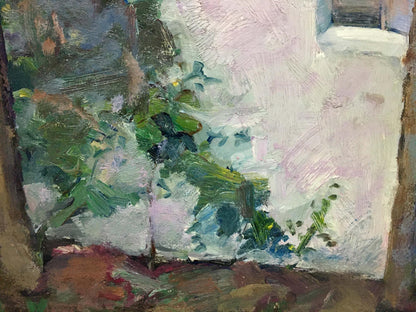 Oil painting Street Mynka Alexander Fedorovich