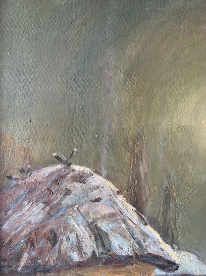Oil painting Winter 
