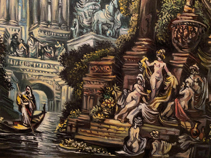 Oil painting Antiquity Alexander Arkadievich Litvinov