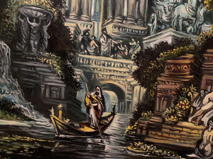Oil painting Antiquity Alexander Arkadievich Litvinov