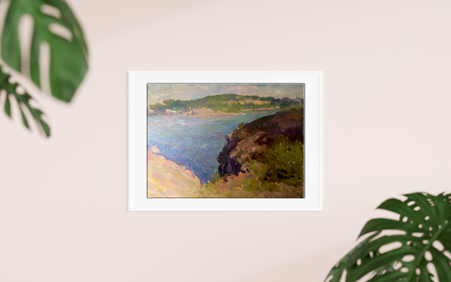 Oil painting River