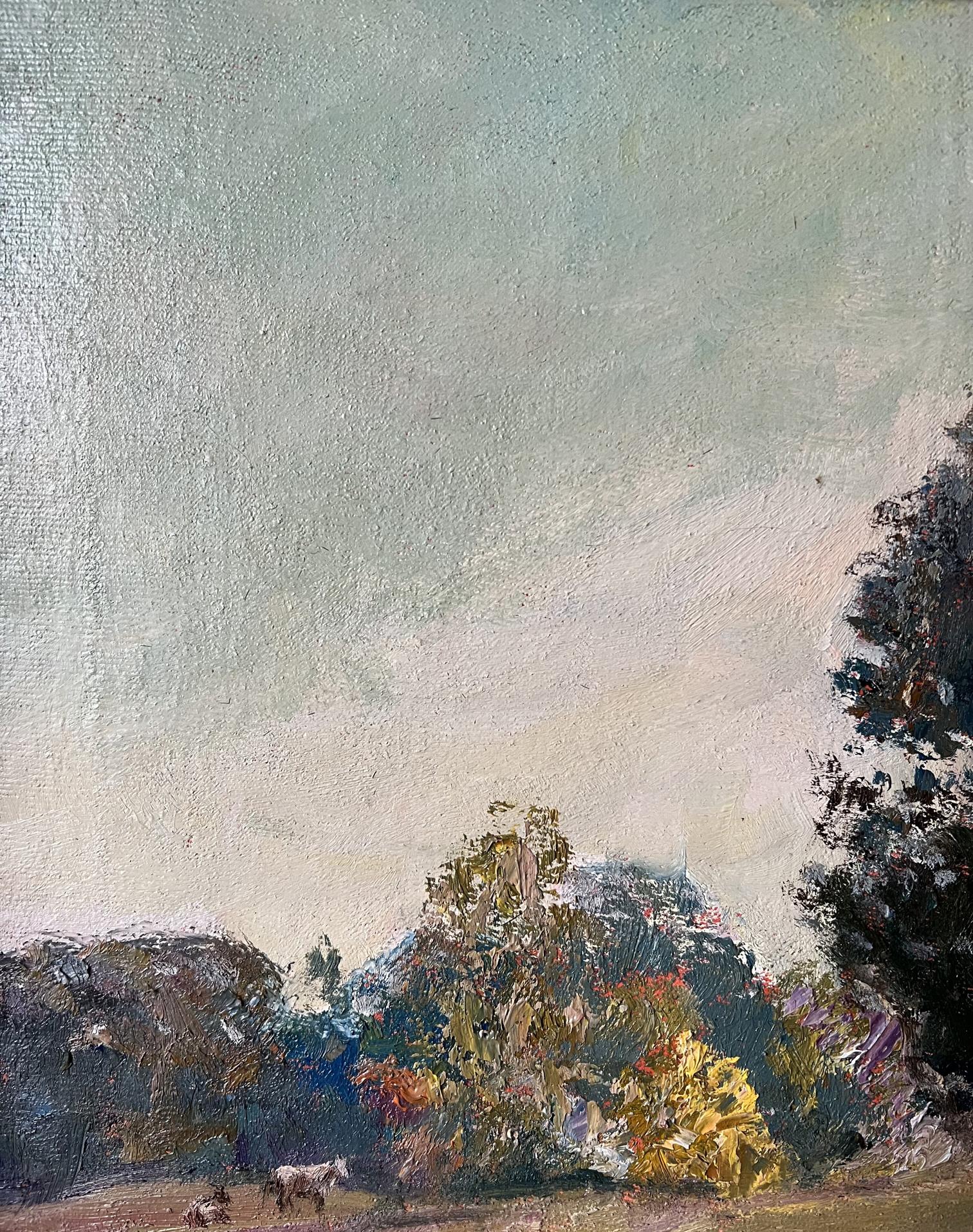Oil painting The Way Home V. Mishurovsky