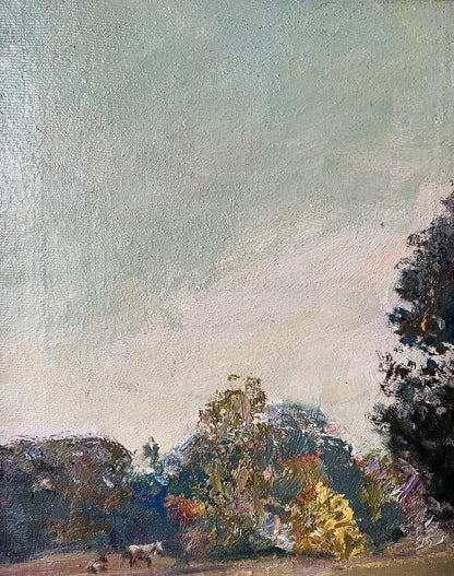 Oil painting The Way Home V. Mishurovsky