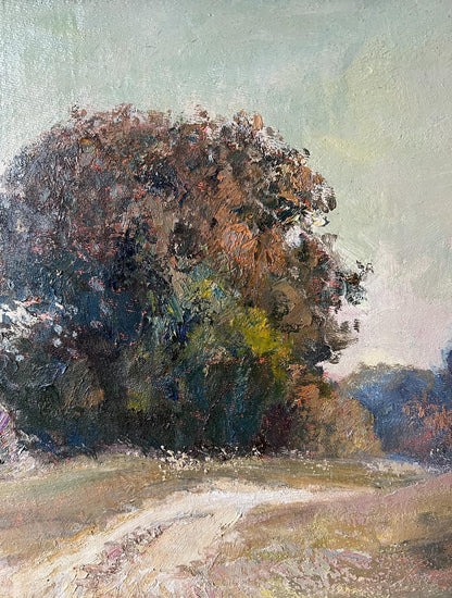 Oil Painting Rural Nature Landscape 