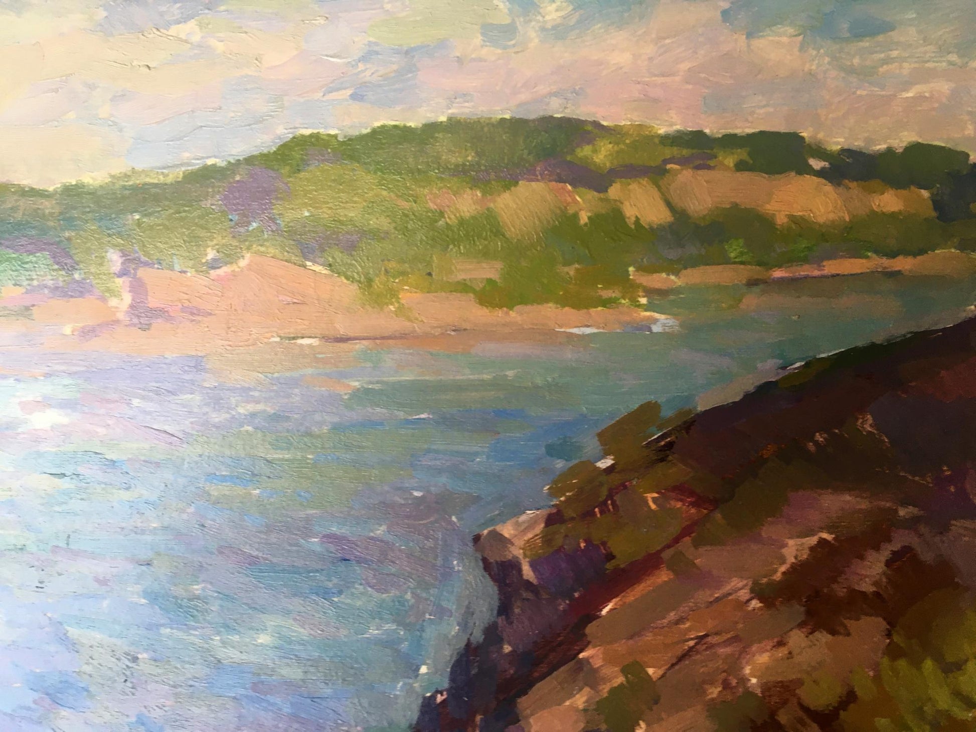 River shore