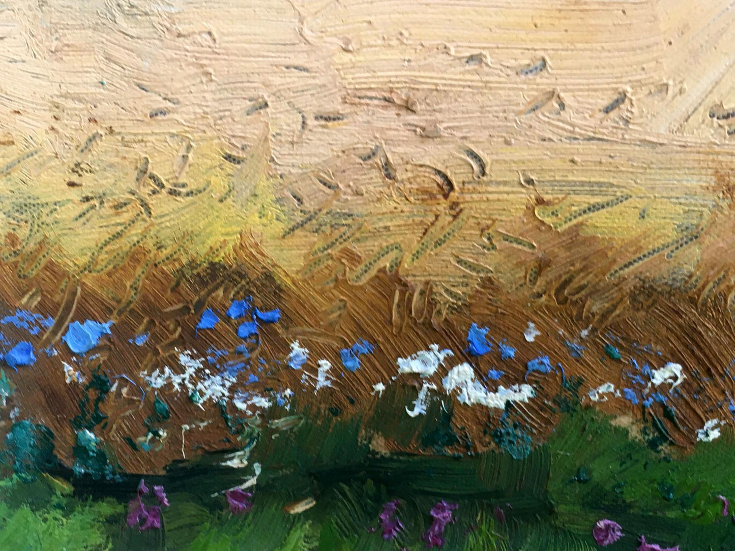 Oil painting Before the rain Tsyupka Ivan Kirillovich