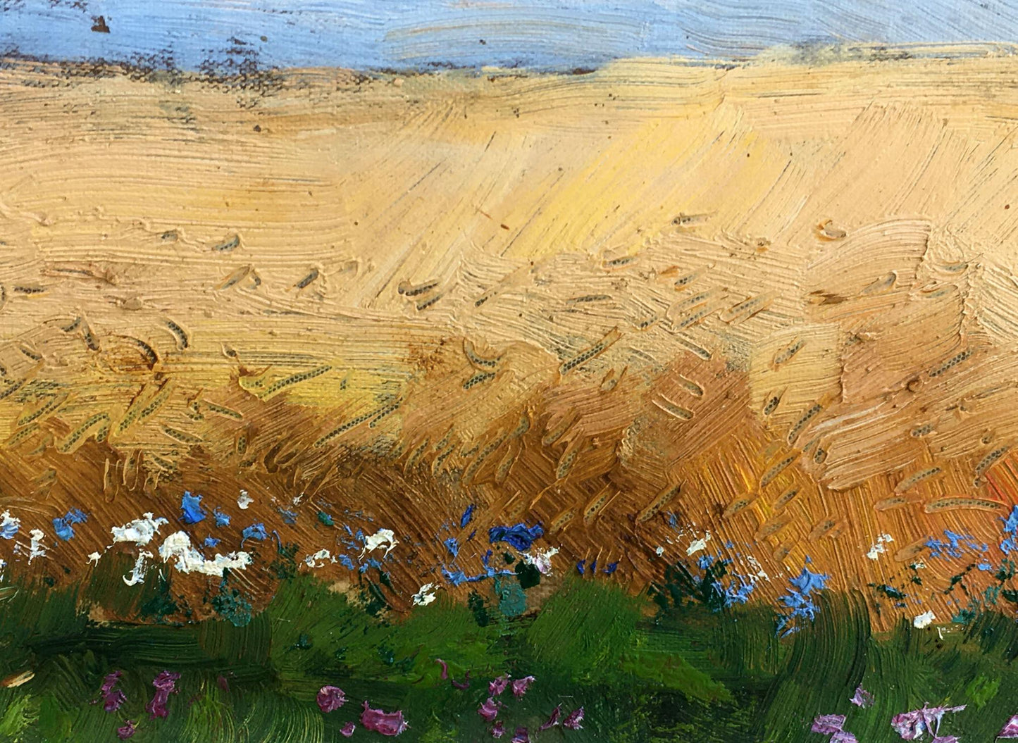 Oil painting Before the rain Tsyupka Ivan Kirillovich