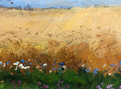 Oil painting Before the rain Tsyupka Ivan Kirillovich