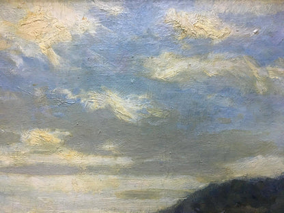 Oil painting Oceanic scenery envisioned by Ivan Filippovich Titov