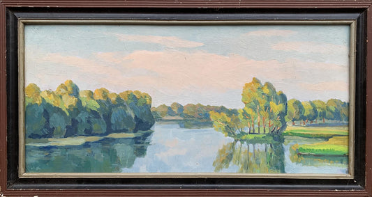 Oil painting Warm September Dyachenko Vladimir Nikolaevich