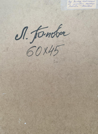 Abstract oil painting Symphony of Musicians Victor Konotopsky