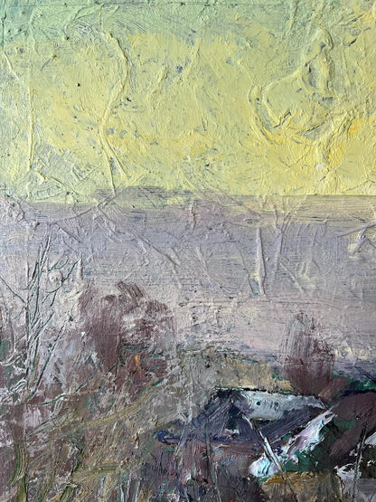 Oil painting December 