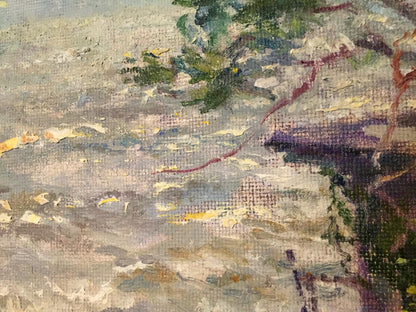 Oil painting Sea Gavdzinsky Albin Stanislavovich