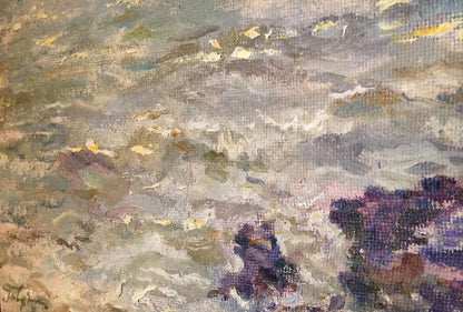 Oil painting Sea Gavdzinsky Albin Stanislavovich