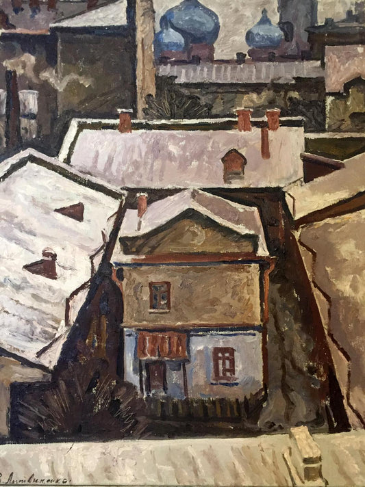 Oil painting Ukrainian painting Gavdzinsky Albin Stanislavovich