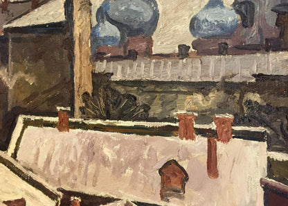 Oil painting Ukrainian painting Gavdzinsky Albin Stanislavovich