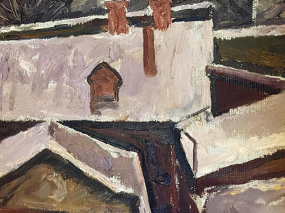 Oil painting Ukrainian painting Gavdzinsky Albin Stanislavovich