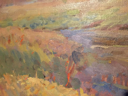 Oil painting Woodlands Boris Naumovich Rapoport