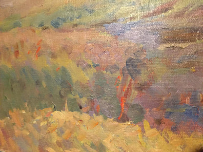 Oil painting Woodlands Boris Naumovich Rapoport