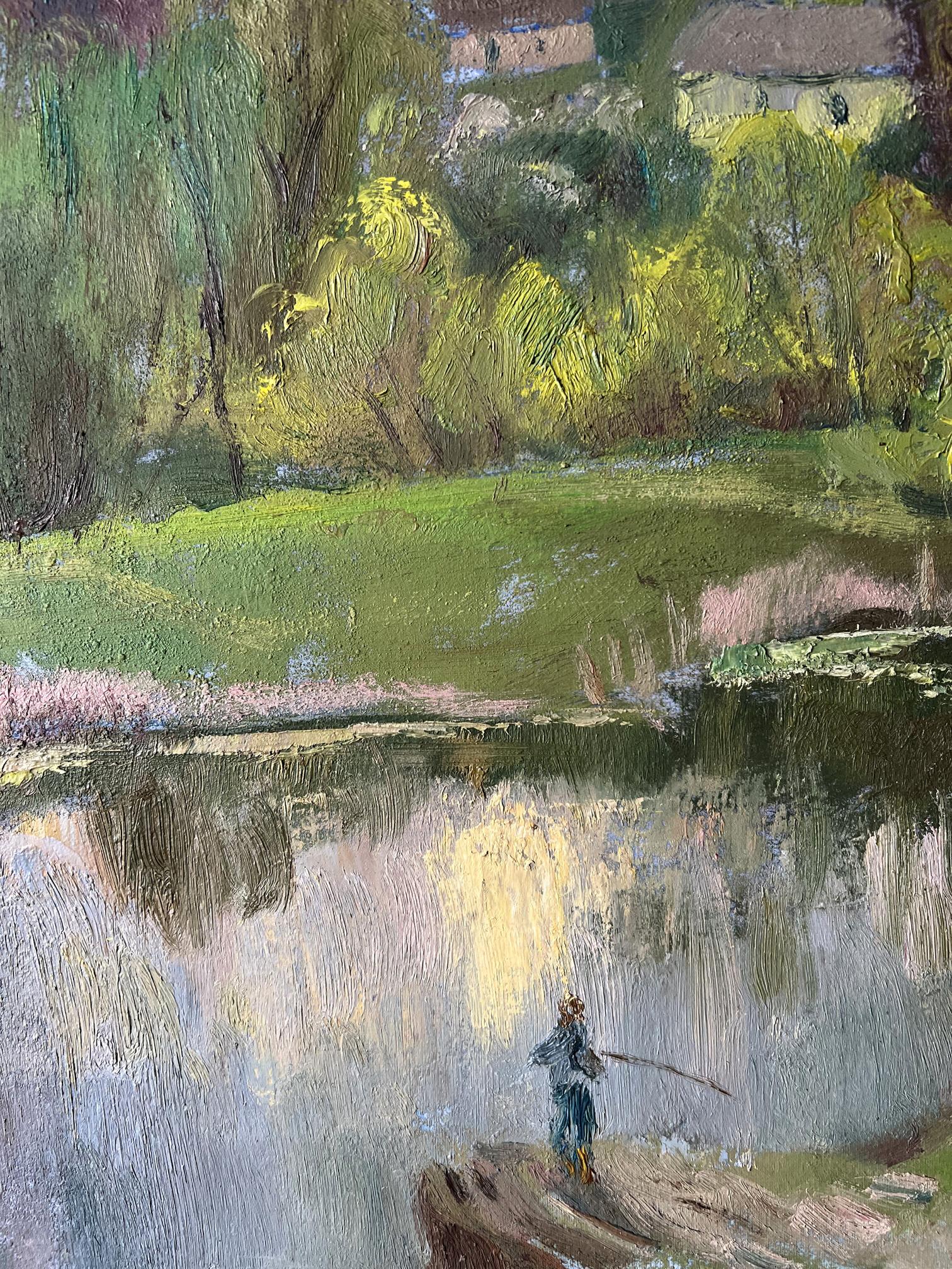 Spring Village landscape 