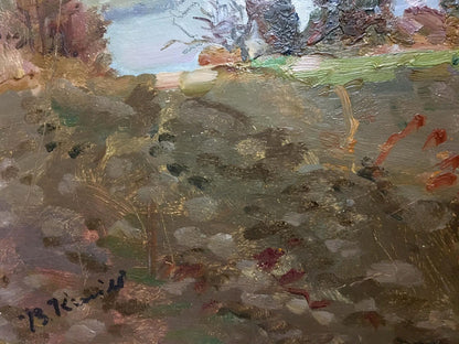 Oil painting Shore landscape I. V. Kisil