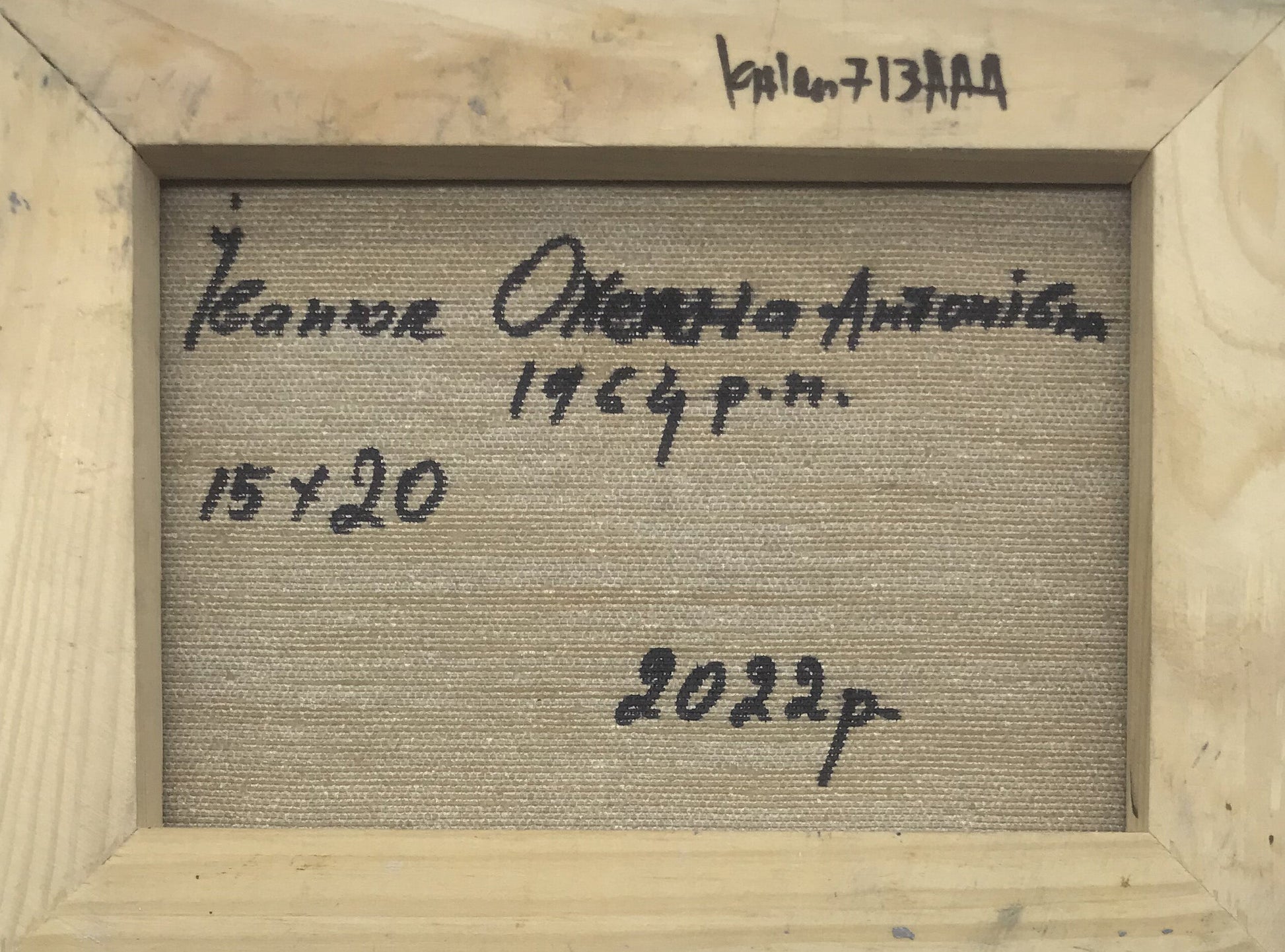 Backdrop of the painting 