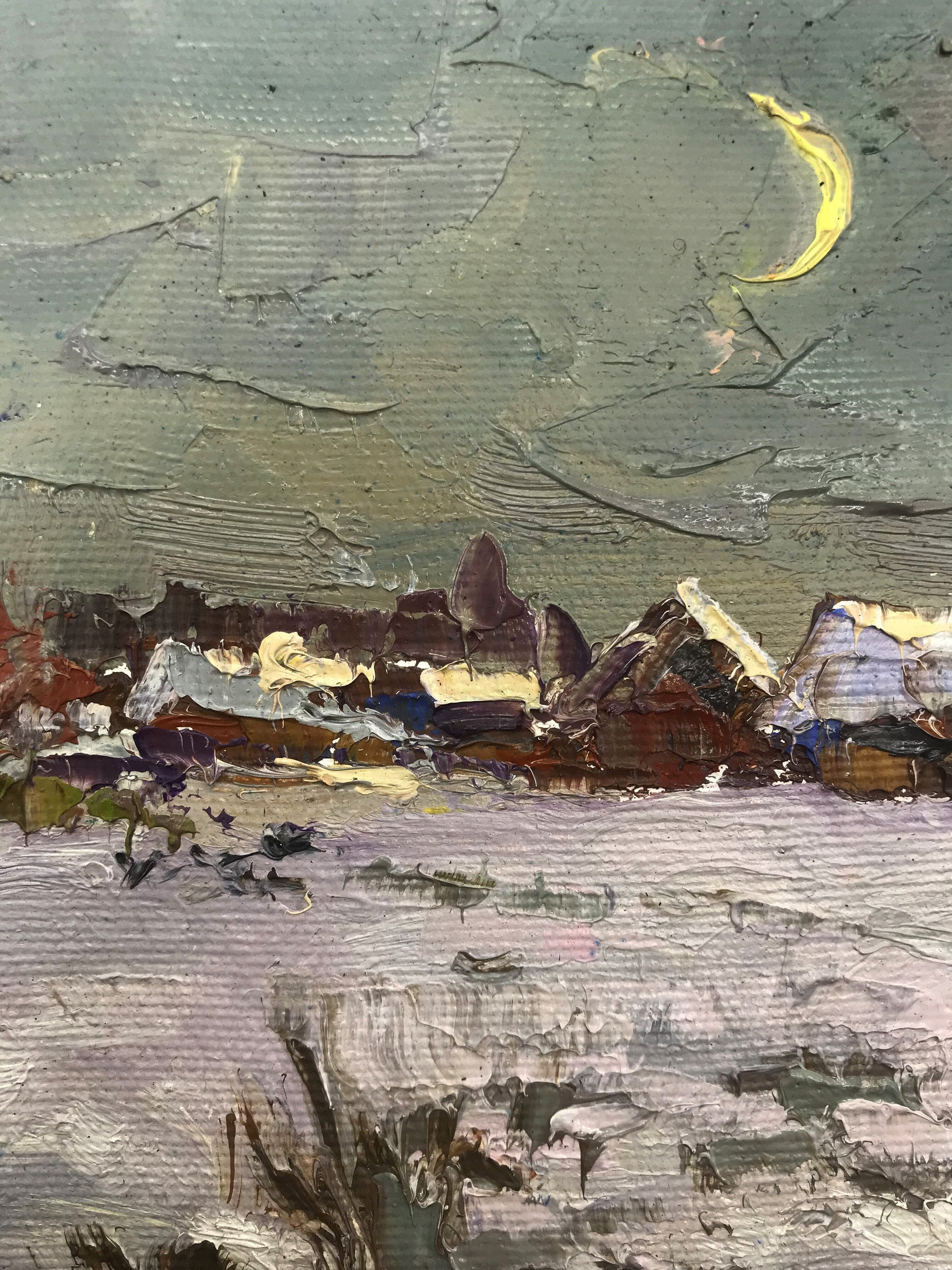 Village landscape Art 