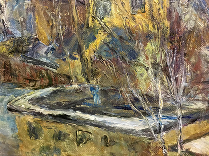 Oil paintint March Olga Sergeevna Otroshchenko