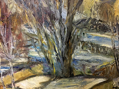 Oil paintint March Olga Sergeevna Otroshchenko