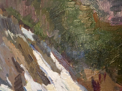 Oil painting Snow plain Kharchenko Vladimir Ivanovich