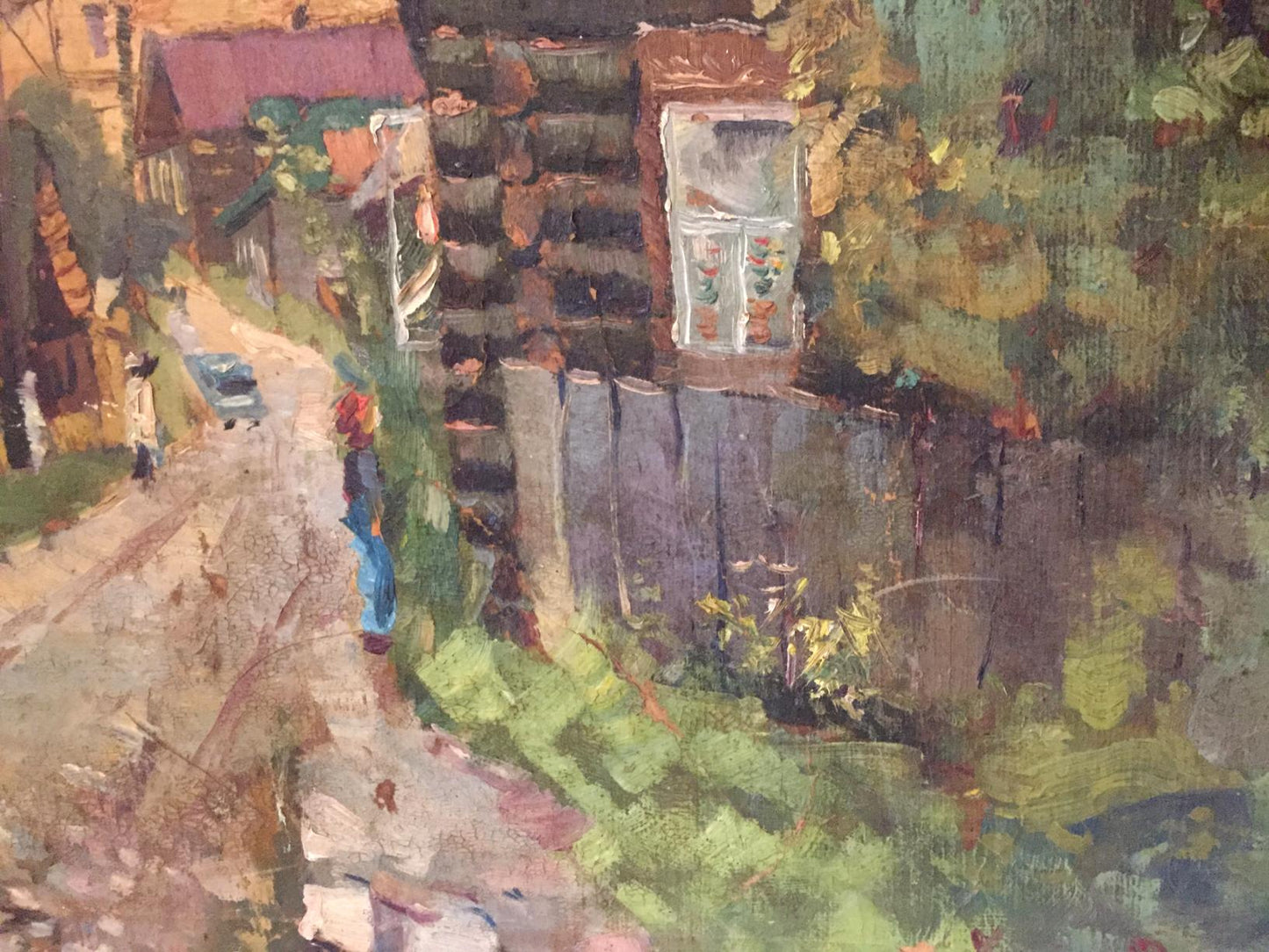 Oil painting Country life Alexander Horov