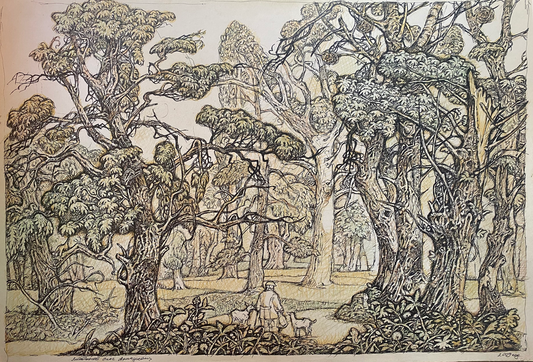 Pencil, Ink, painting Ukrainian Holland Litvinov Oleg Arkad'yevich