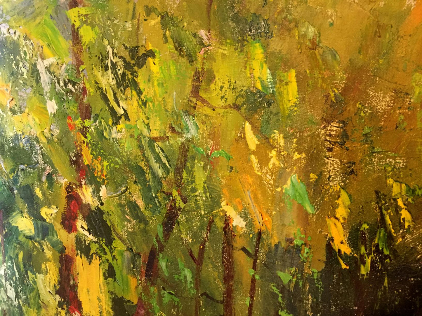 Oil painting Forest Titko Stepan Ilich