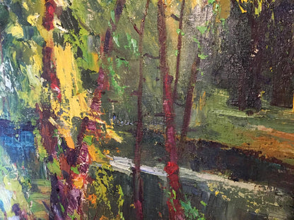 Oil painting Forest Titko Stepan Ilich